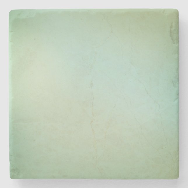 Lugnande grönt glöd ren design stenunderlägg (Framsidan)