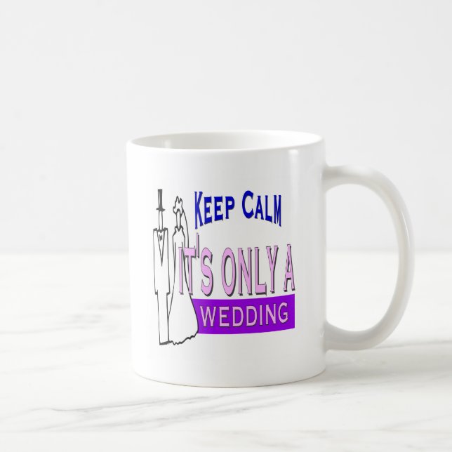 Lugnat bröllop för behålla kaffemugg (Höger)