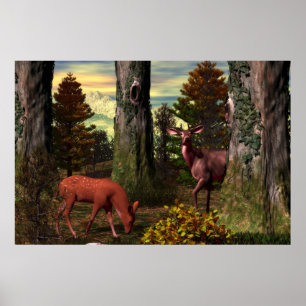 Lugnen Forest Poster