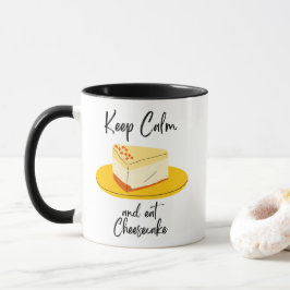 Lugnen Golden Girls Behålla och Eat Cheesecake Mugg