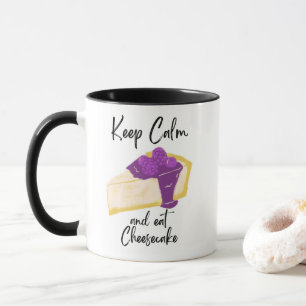 Lugnen Golden Girls Behålla och Eat Cheesecake Mugg