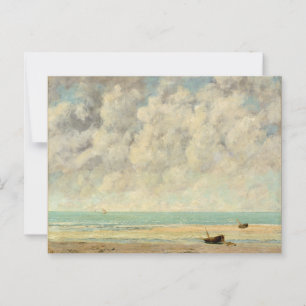 Lugnen Sea by Courbet Vykort