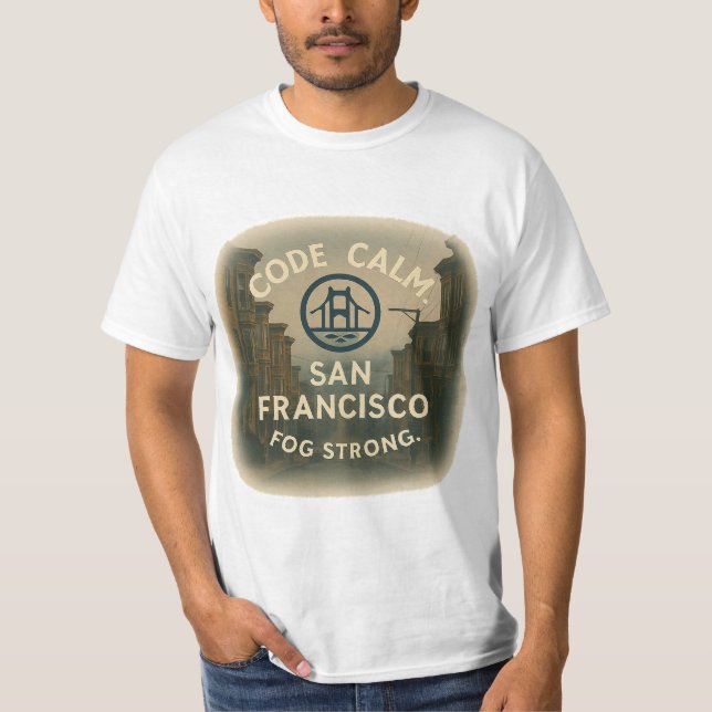 Lugnen Värde för koden. Fog Strong SF Budget Techw T Shirt (Framsida)