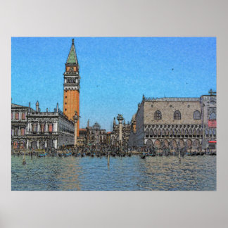 Lugnens reflektion poster