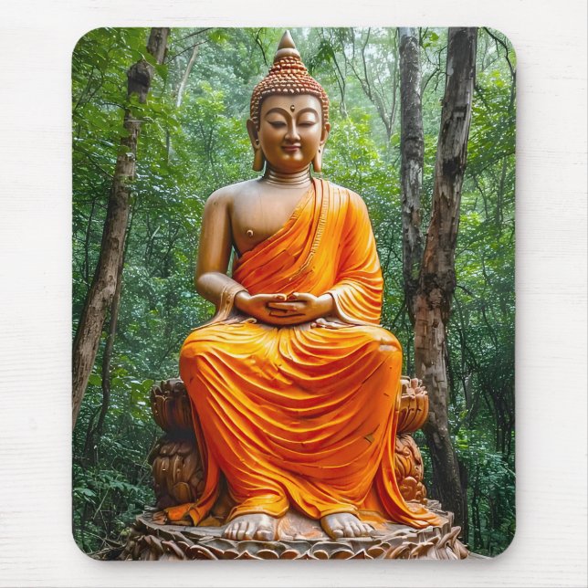 Lugnets skog: Buddhas fristad Musmatta (Framsidan)