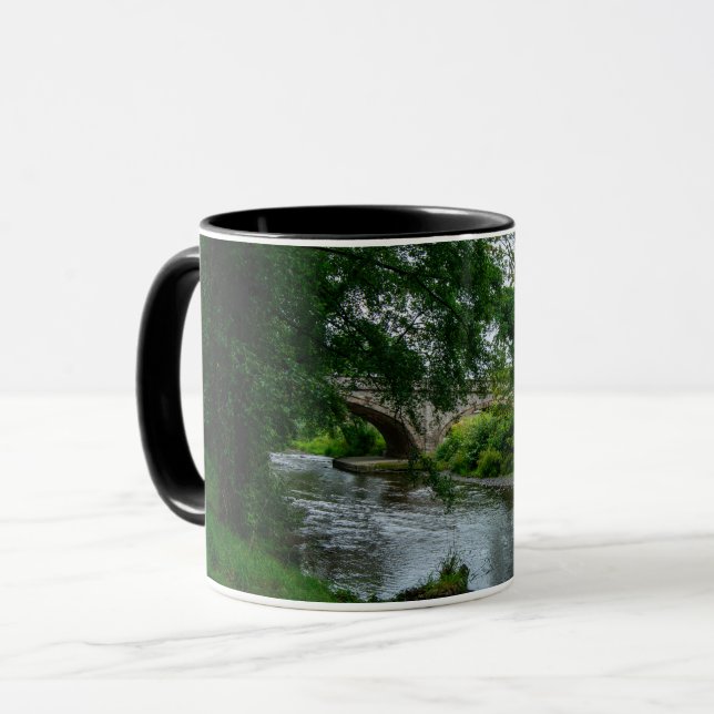 Lugnflod Elwy och St Asaph-bron Mugg (Framsida vänster)