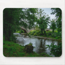 Lugnflod Elwy och St Asaph-bron