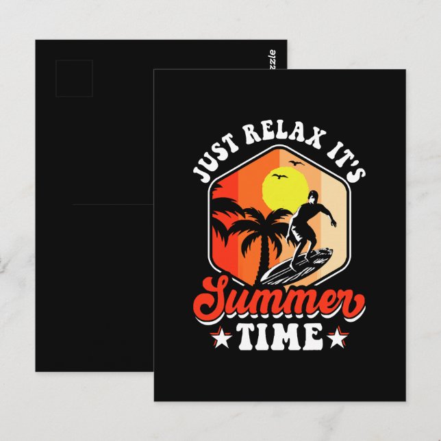 Lugnna Det Är Sommar Vykort (Fram/baksida)