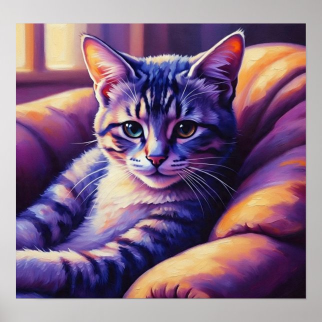 LugnTabbyKatt Poster (Framsidan)