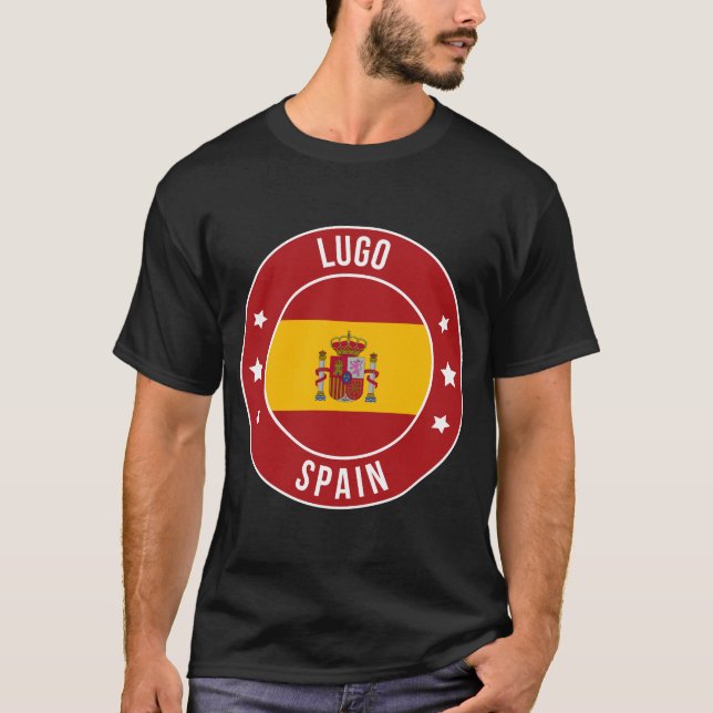 Lugo, Spanien Stad T-Shirt (Framsida)