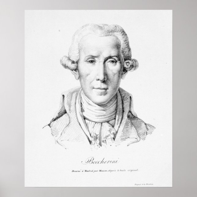 Luigi Boccherini Poster (Framsidan)