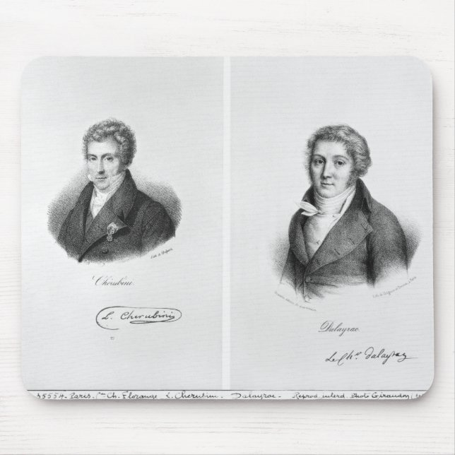 Luigi Cherubini och Nicolas Marie Dalayrac Musmatta (Framsidan)