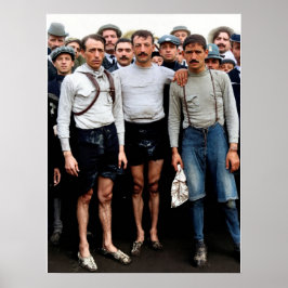 Luigi Ganna Cesare Brambilla Pierre Dane Giro d'It Poster