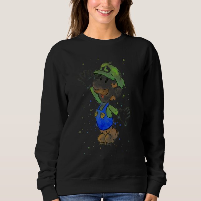 Luigi Watercolor T Shirt (Framsida)