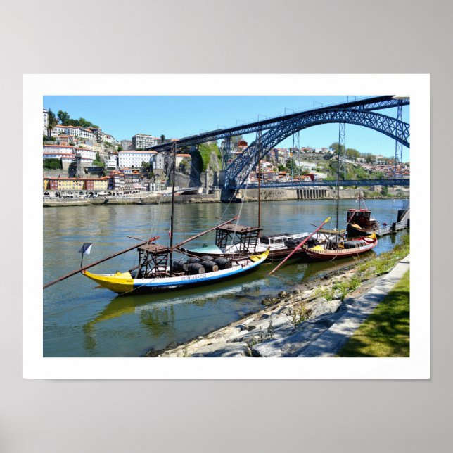 Luis 1-bron i Porto Poster (Framsidan)