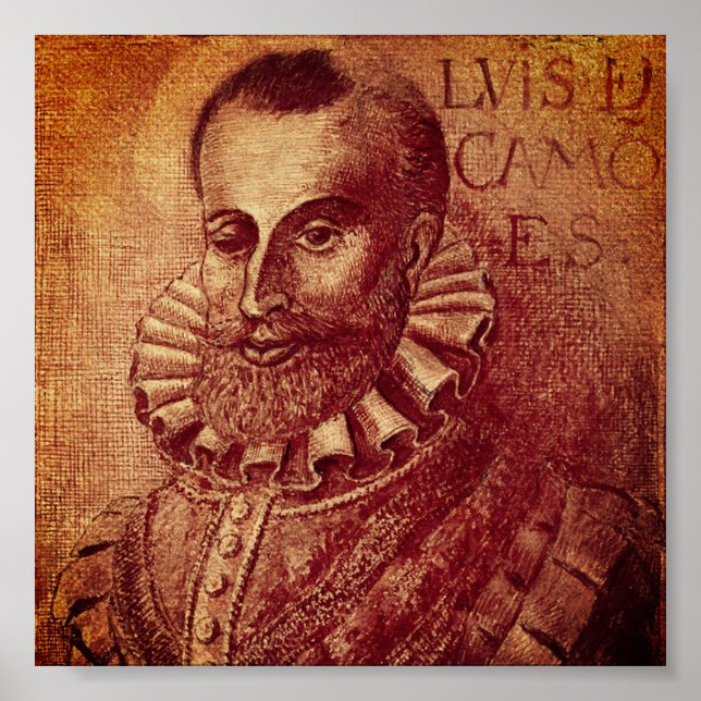 Luís de Camões Poster (Framsidan)