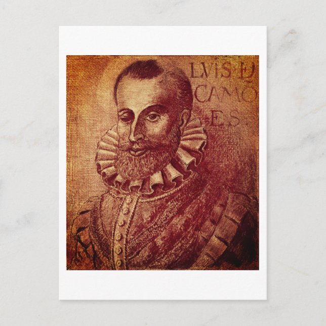 Luís de Camões Vykort (Framsida)