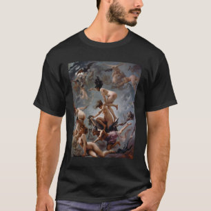 Luis Falero Witches åker till Sabbath Paintin T Shirt