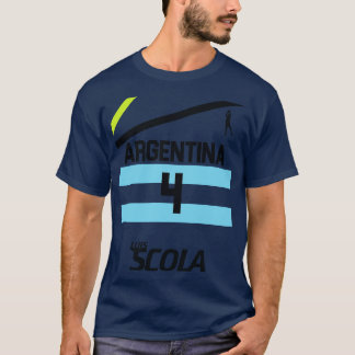 LUIS SCOLA Argentina Basketball Jersey T Shirt