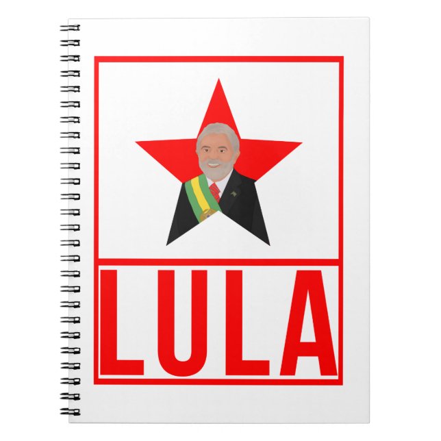 Luiz Inacio Lula da Silva Anteckningsbok (Framsidan)