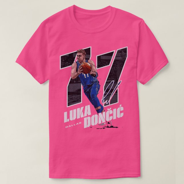 Luka Doncic Dallas Offset TShirt T Shirt (Design framsida)