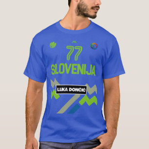 Luka Doncic Slovenien Jersey Fläkt Design1 T Shirt