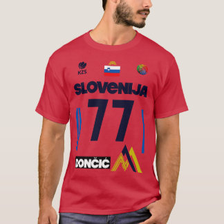 Luka Doncic Slovenija Fläkt Design 2 T Shirt