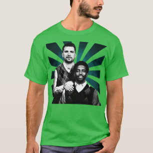 Luka och Kyrie Step Brothers Retro Pixel 70s TShir T Shirt