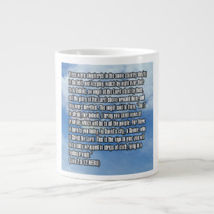 Lukas 2:8-12 WEBU Mugg Jumbo Mugg