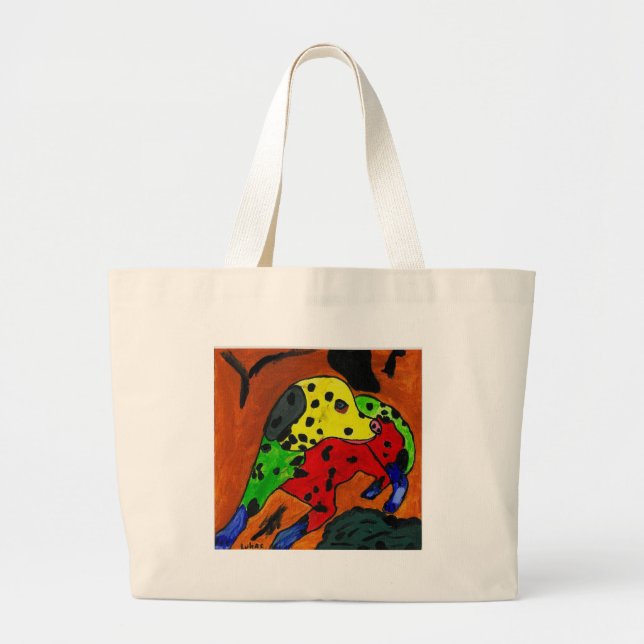 LUKAS hänger lös Jumbo Tygkasse (Framsidan)