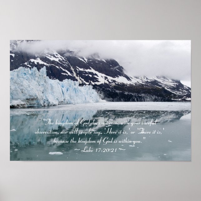 Luke 17:20,21 Poster (Framsidan)
