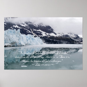 Luke 17:20,21affisch poster