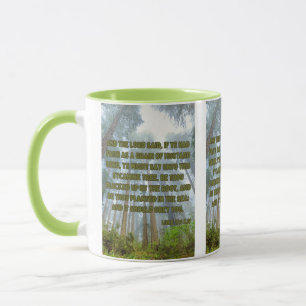Luke 17:6 KJV Bible Scripture Pic Two-Tone Mugg