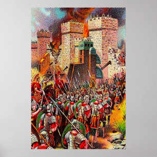 Luke 19:41-44 Jerusalem kommer att förstöras poste Poster