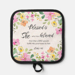 Luke 1:45 Blsed är Hon, Blommigten för kvinnors sk