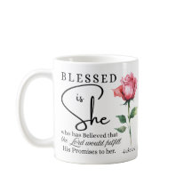 Luke 1:45 Blsed är Ro Flower