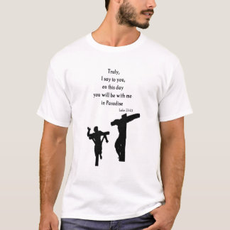 Luke 23:43manar T-tröja T Shirt