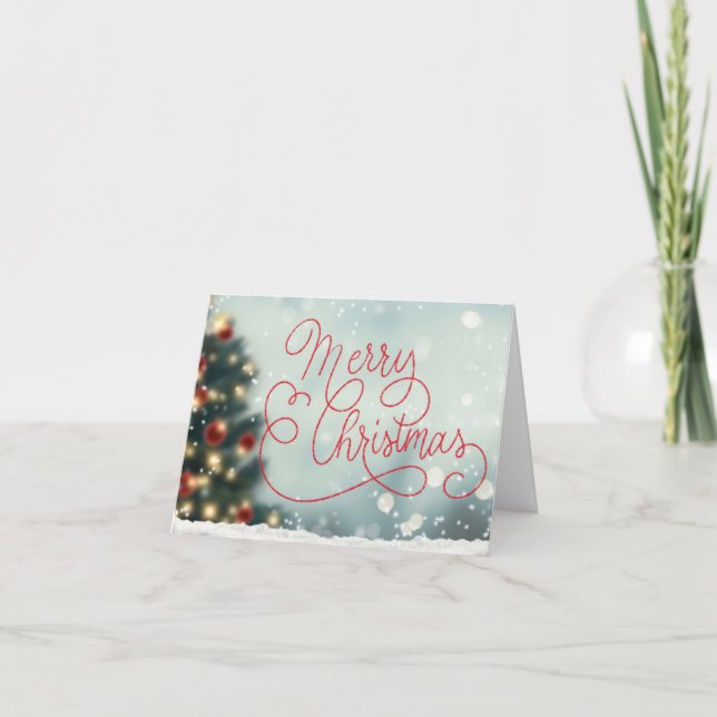 Luke 2-11 CSLewis julkort Kort (Framsida)