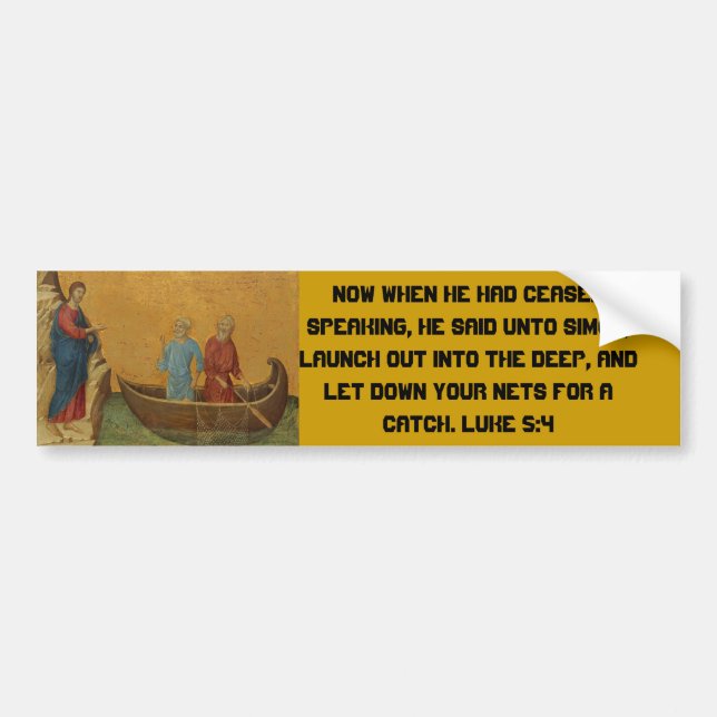 Luke 5:4 bildekal (Framsidan)
