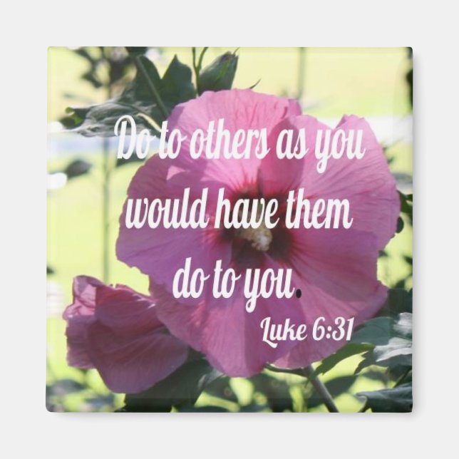 Luke 6:31 magnet (Framsidan)