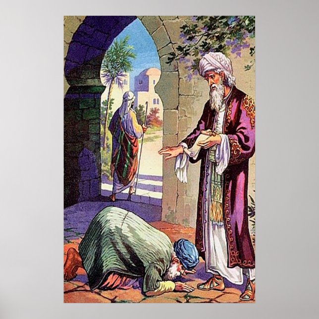 Luke 7:40 50 en berättelse om förlåtelse poster (Framsidan)