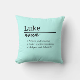 Luke, Boy Personlig Namn Definition Kudde