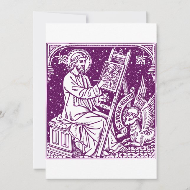 Luke Evangelist Inbjudningar (Framsida)