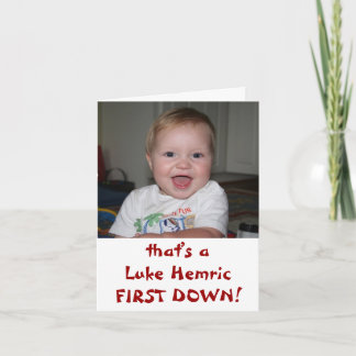 Luke FÖRST NER! Inbjudan
