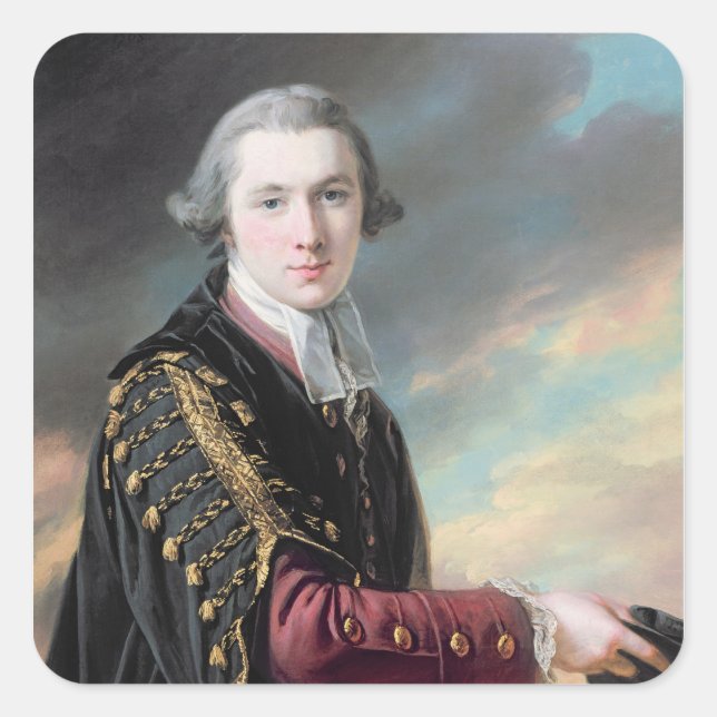 Luke Gardiner Fyrkantigt Klistermärke (Framsida)