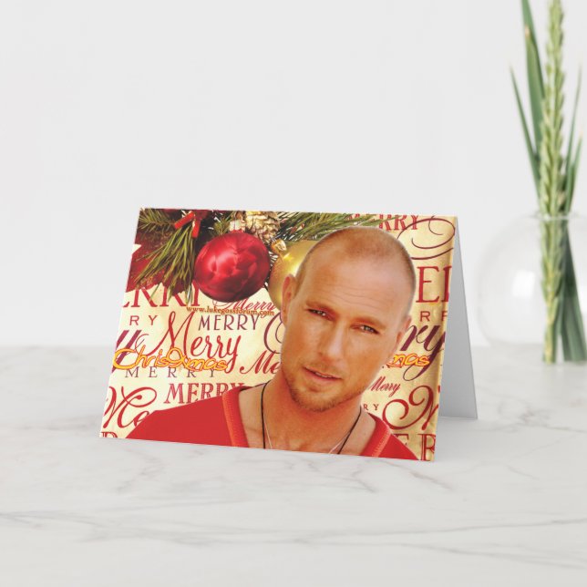 Luke Goss julkort 2009 Helgkort (Framsida)