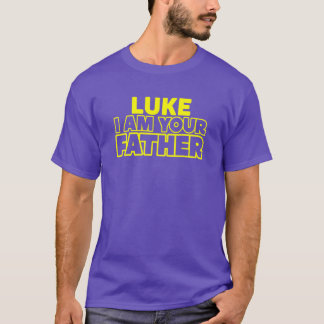 Luke jag är din far rolig fadersdagspresent t shirt