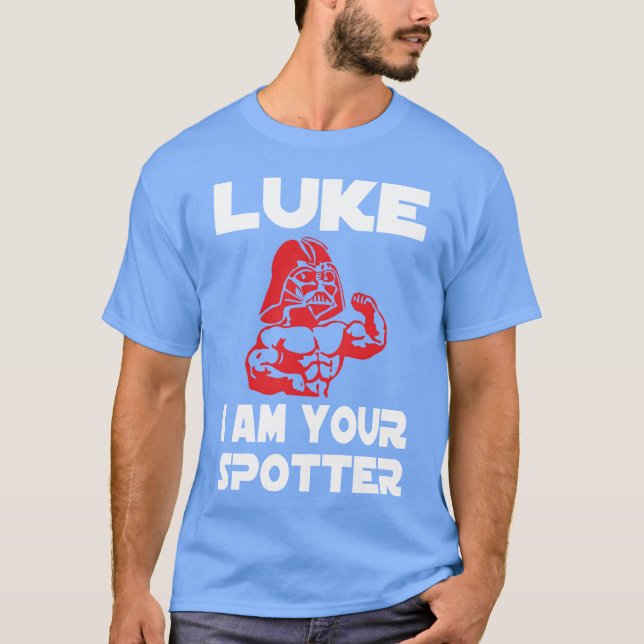Luke jag är din spanare t shirt (Framsida)