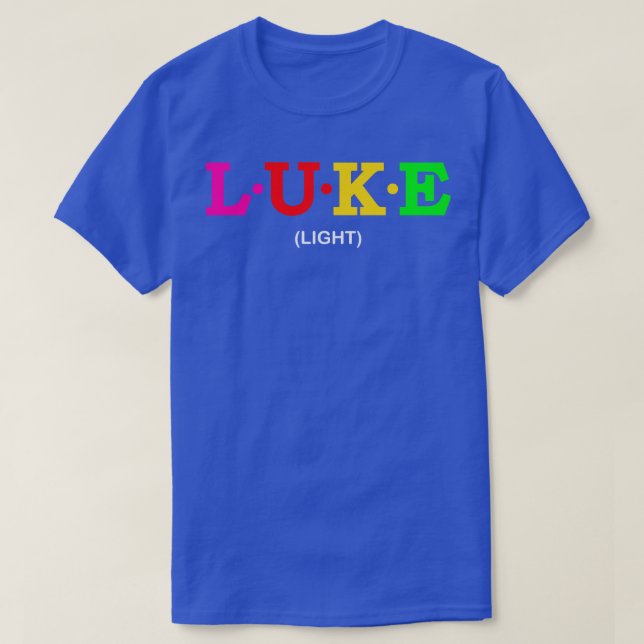 Luke Light T Shirt (Design framsida)