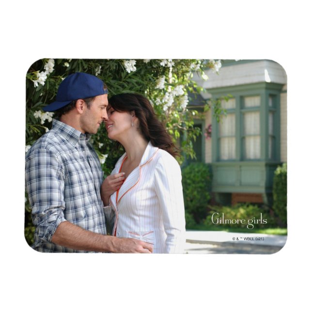 Luke och Lorelai Kiss Magnet (Horisontell)